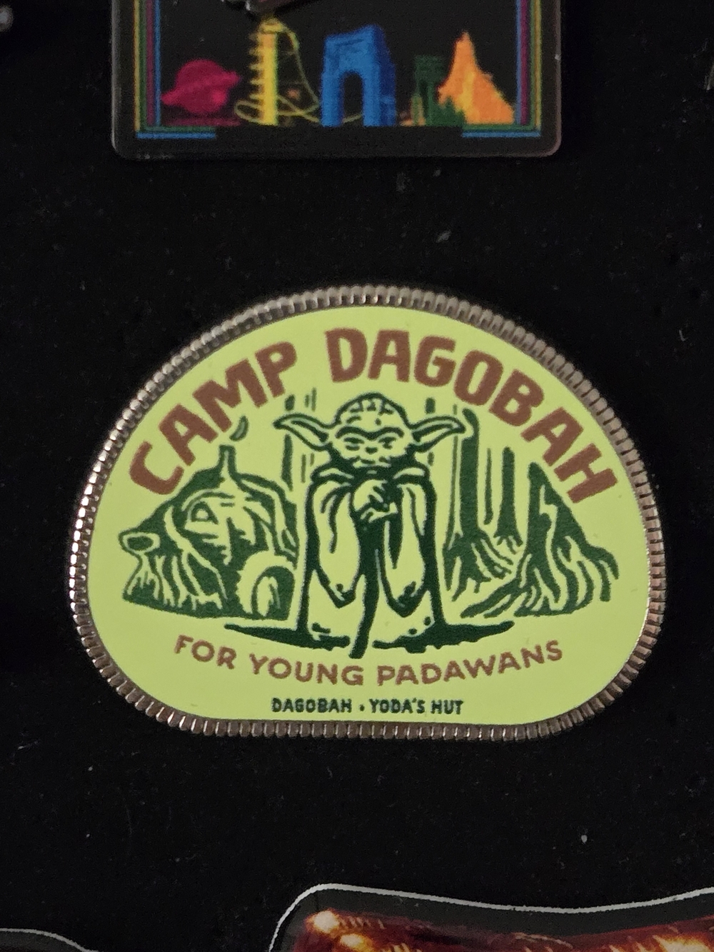Star Wars Camp Dagobah Yoda Enamel Pin